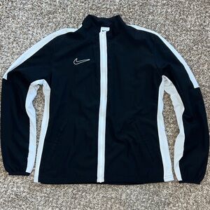 Nike Sporty Classy Black and White Women's Windbreaker Jacket